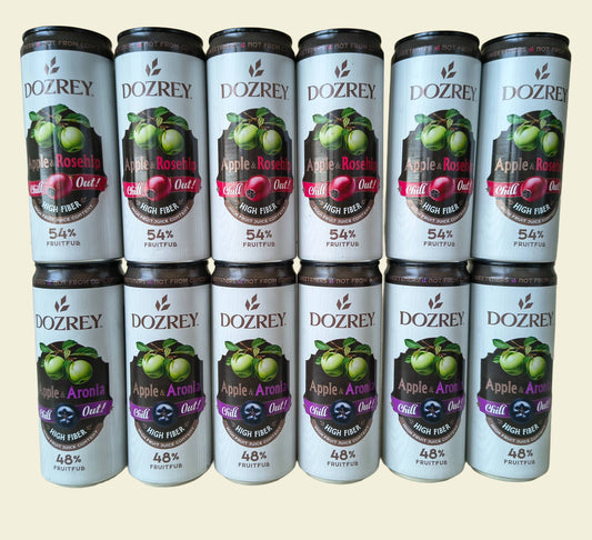 DUO balenie šípka a arónia Chill Out - 12 ks (330 ml)