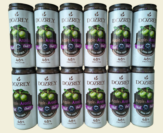 Jablko a arónia Chill Out - 12 ks (330 ml)